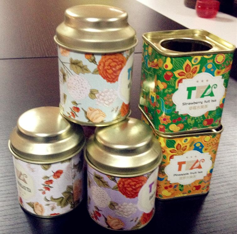 圓型茶葉罐